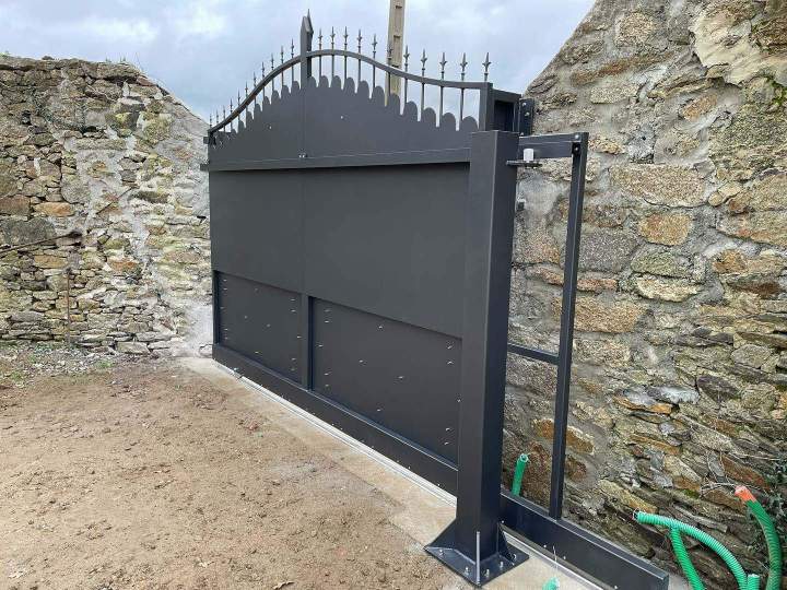 Portail métal Plabennec