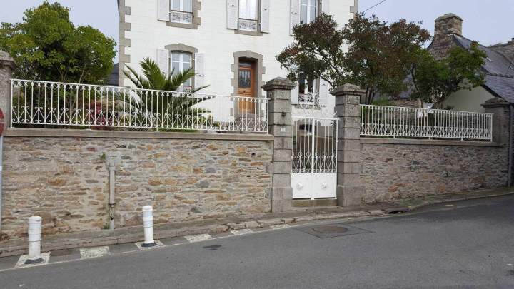 Clôture et portail sur mesure en aluminium Plabennec