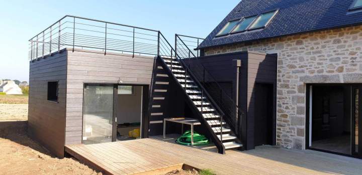 Conception d’escaliers design Plabennec