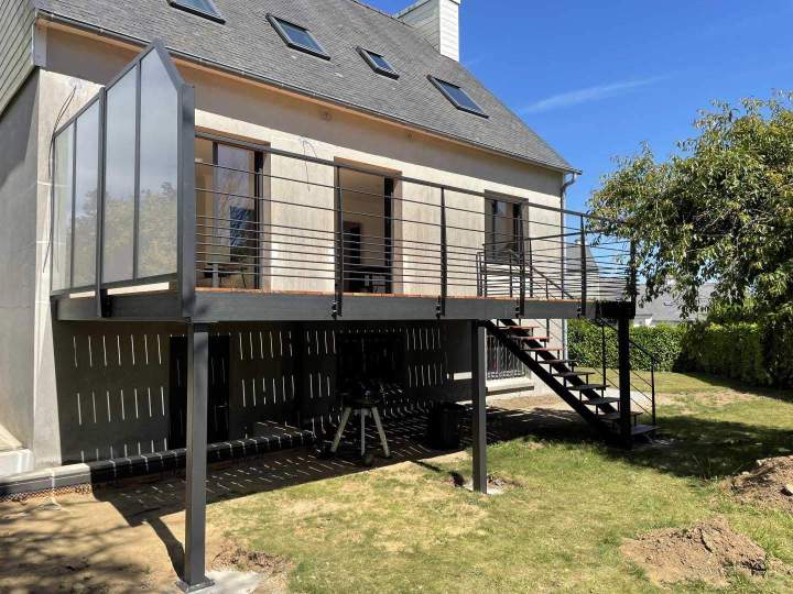 Conception et pose de garde corps Plabennec