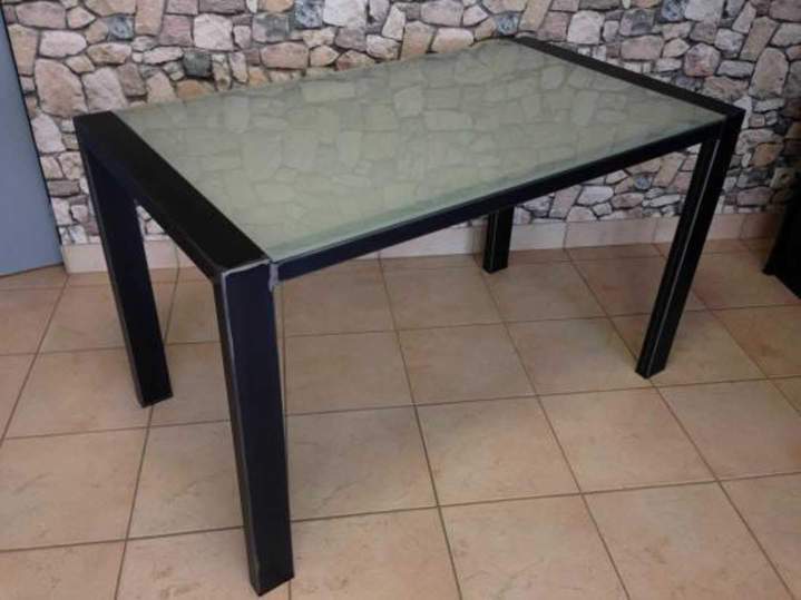 Création de mobilier mixte bois métal Plabennec