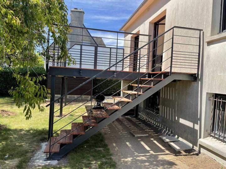 Fabrication de garde corps sur mesure Plabennec