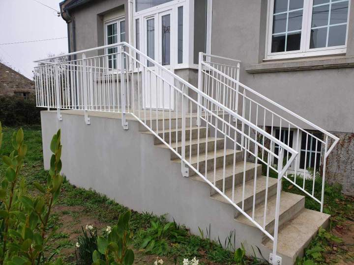 Garde corps intérieur et extérieur Plabennec