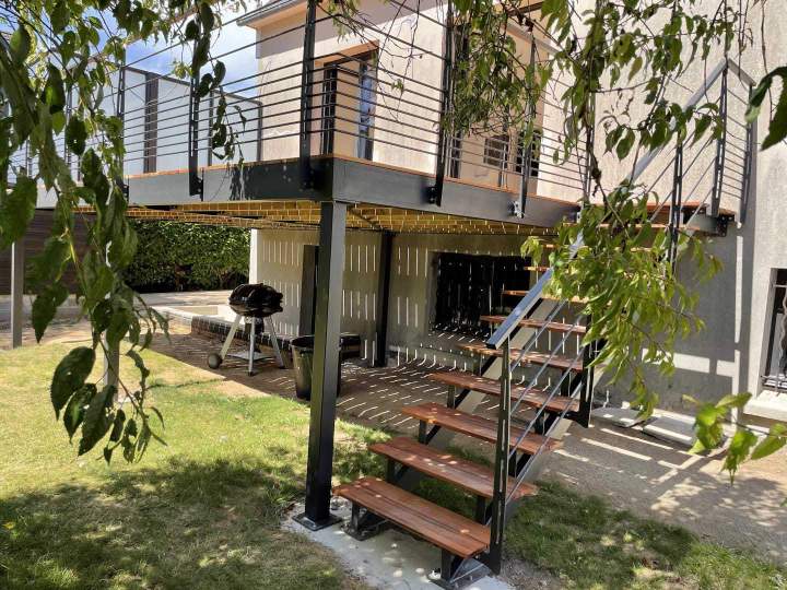 Installation de garde corps contemporains Plabennec