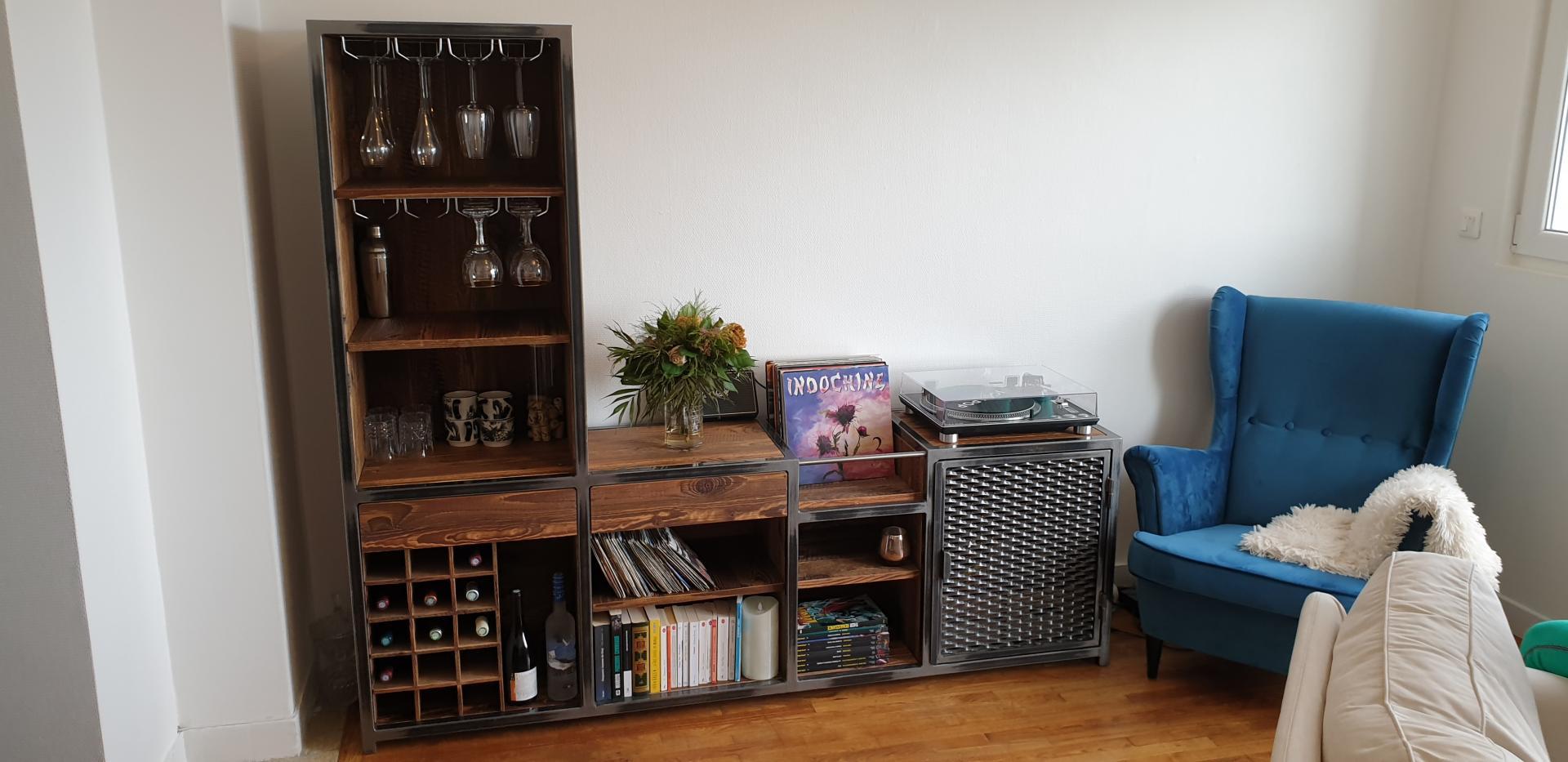 Création de mobilier bois Plabennec